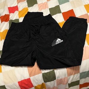 NWOT Adidas Black High-Waisted Track Pant Joggers